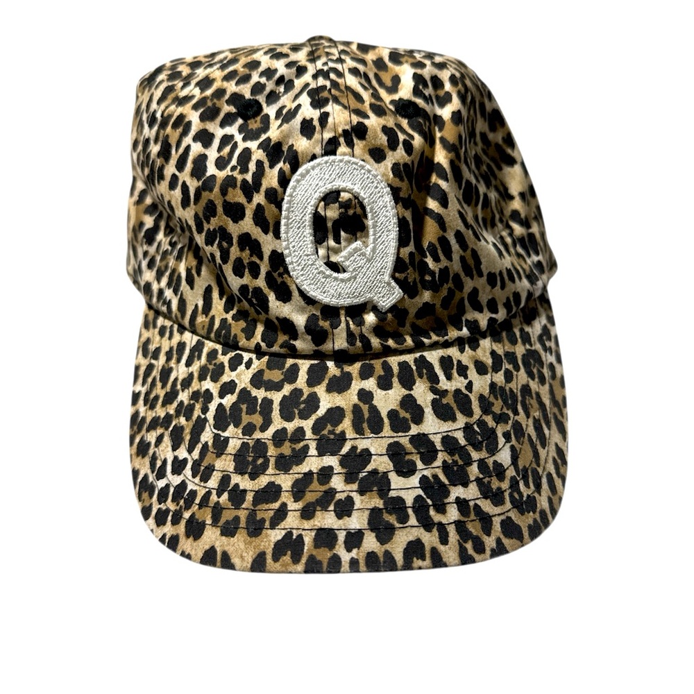 Rey to z Leopard Print Kids Cap with white Letter